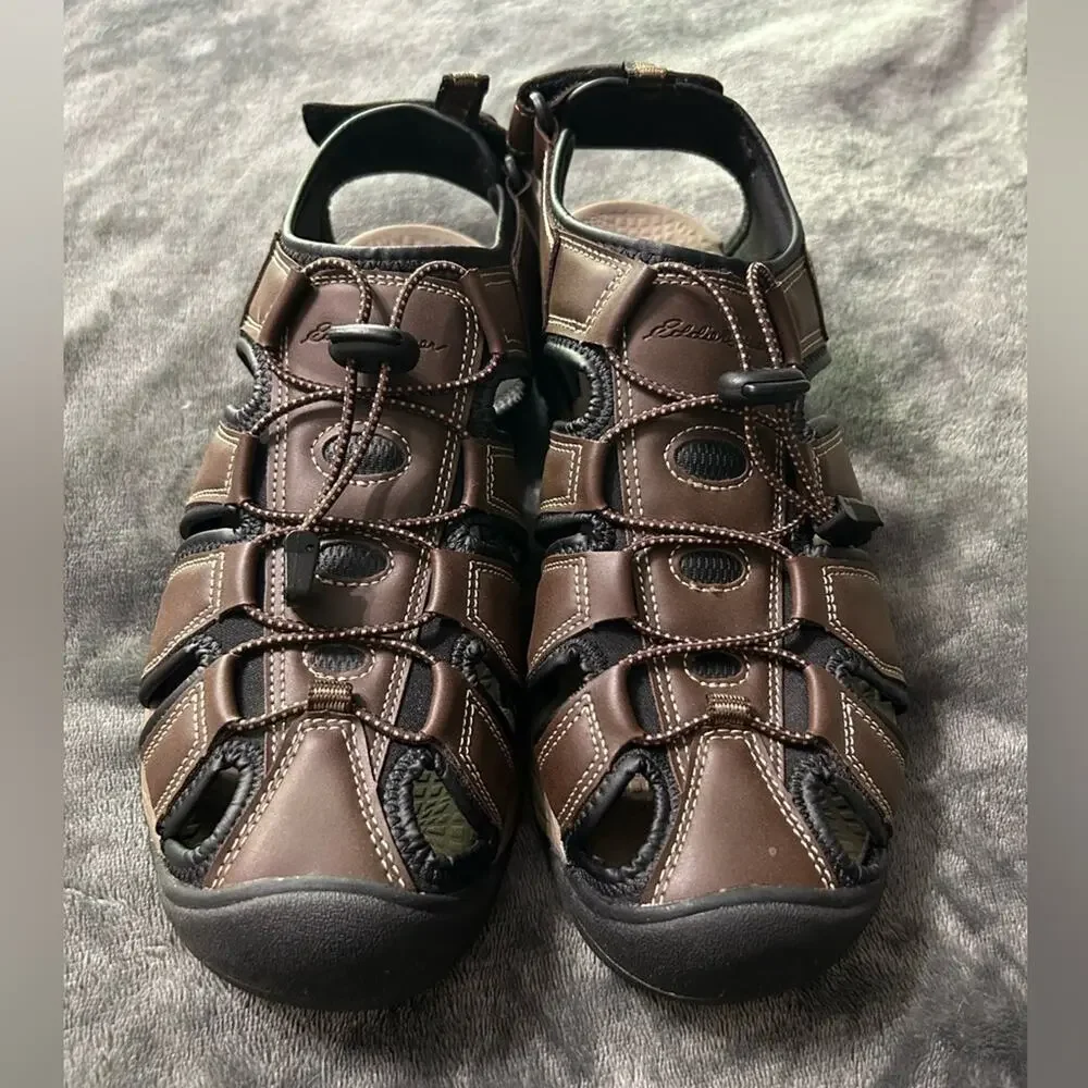Eddie Bauer Men's Enclosed Bump Toe Meridian Sandal Size 10M